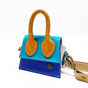 Hereje Roulette Bagstore Mini Candy Multicolor Vegan Leather Purse Shoulder Bag